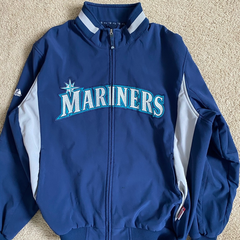 Seattle Mariners Sport Jacket: Majestic Authentic Collection